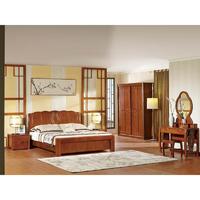 Lastest morden design wooden bedroom furniture bedroom set