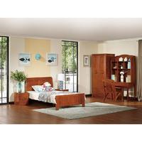 Good quality cheap solid wood kids bedroom set  cuatomized colour