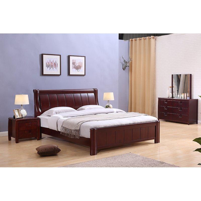 Find Modern Wood Bed Frame Top Sell Factory Customized Size